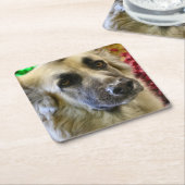 Aww Rechteckiger Pappuntersetzer (angewinkelt)