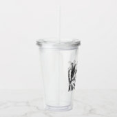 Aww Shucks Corn Husk Funny Farm Acryltrinkbecher (Rechts)