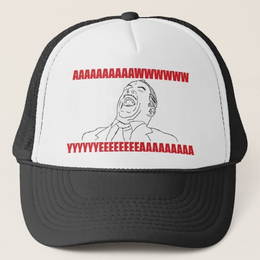 Aww Yea Truckerkappe (Vorderseite)