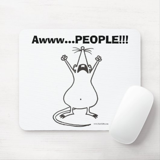 Awww… LEUTE!!! Ratte Mousepad (Mit Mouse)