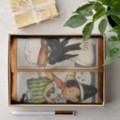 Awww! Niedliche Halloween Hexe! Seidenpapier (Geschenk)