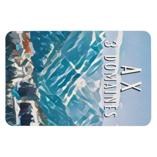 AX 3 Skigebiete Magnet (Horizontal)