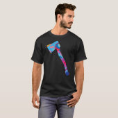 Ax Ax farbige Grafik T-Shirt (Vorne ganz)