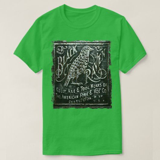 Ax Black Raven Ax T-Shirt (Design vorne)