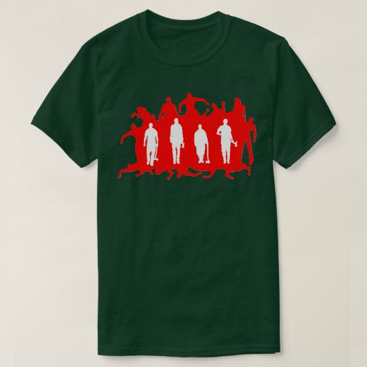 Ax Bros gegen Horde T-Shirt (Design vorne)