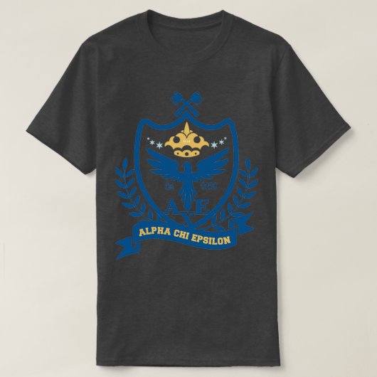 Ax Frat Vollfarbe T-Shirt (Design vorne)
