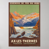 AX LES THERMES POSTER (Vorne)