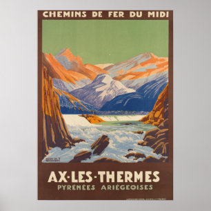 AX LES THERMES POSTER