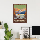 AX LES THERMES POSTER (Heimbüro)