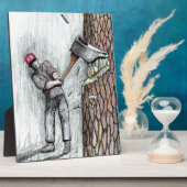 Ax Man no chainsaw Fotoplatte (Seite)