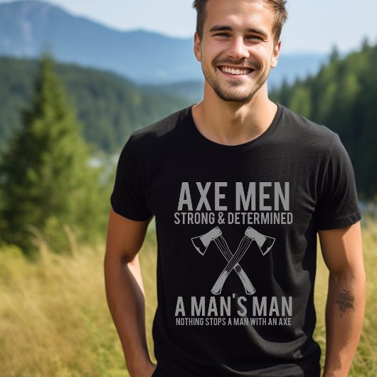 AX Men Strong und Determined T - Shirt