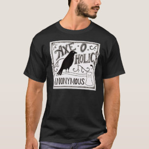 Ax-O-Holics Anonymous Black Raven Classic T-Shir T-Shirt