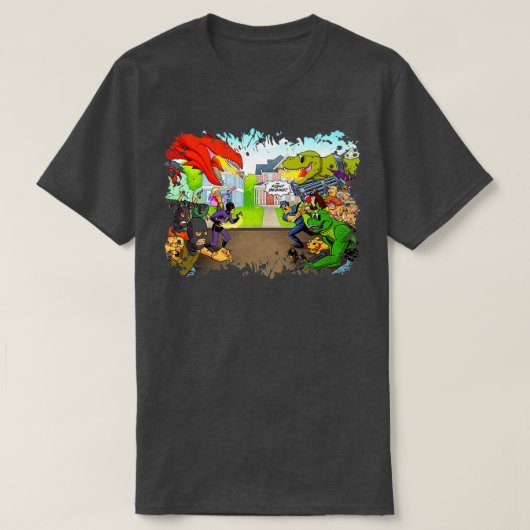 Ax Polizist Merge 2 T-Shirt (Design vorne)