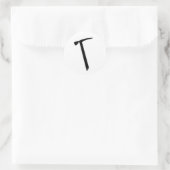 AX RUNDER AUFKLEBER (Tasche)