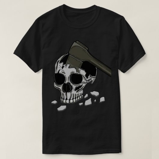 Ax skull ver 2 T-Shirt (Design vorne)