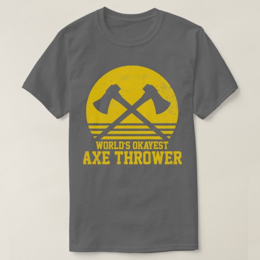 Ax Thrower Ax Throwing 2 T-Shirt (Design vorne)
