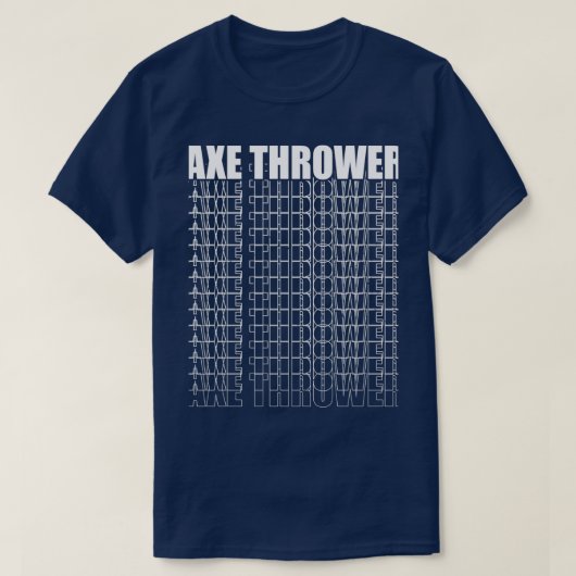 Ax Thrower Ax Throwing T-Shirt (Design vorne)