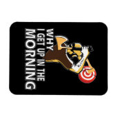 Ax Thrower Geschenk Männer Hatchet Ax Throwing Magnet (Horizontal)