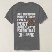 Ax Throwing Ax Tossing Lover 8 T-Shirt (Design vorne)