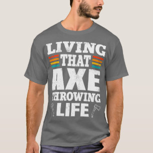 Ax-Throwing-Ax-Turm mit Tossing Lover 11 T-Shirt