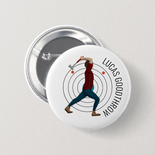 Ax Throwing Button (Vorne & Hinten)