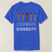 Ax Throwing Celebrate Diversity Classic TShirt (Design vorne)