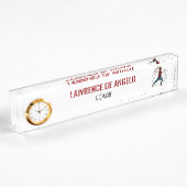 Ax Throwing Desk Name Plate Namensplakette