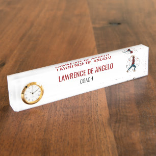 Ax Throwing Desk Name Plate Namensplakette