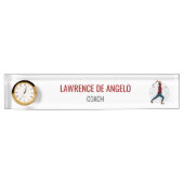 Ax Throwing Desk Name Plate Namensplakette (Vorderseite)