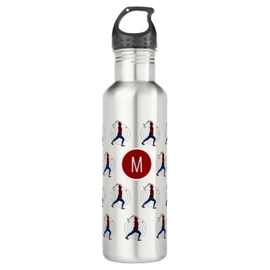 Ax Throwing Edelstahlflasche (Vorderseite)