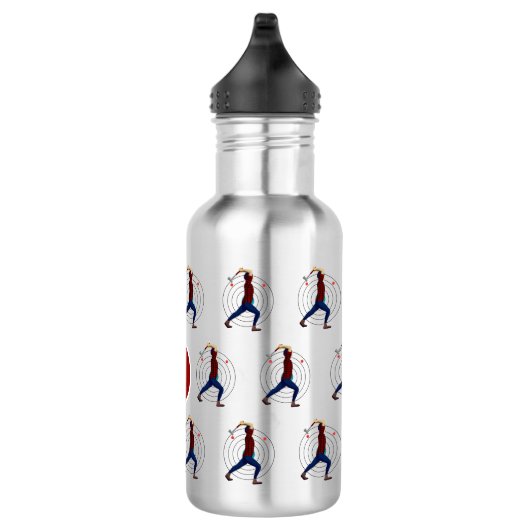 Ax Throwing Edelstahlflasche (Rechts)