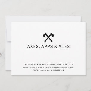 Ax-Throwing-Einladung Einladung