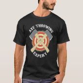 Ax Throwing Experte T-Shirt (Vorderseite)