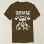 Ax Throwing Experte Thrower Game Hatchet House Cla T-Shirt (Design vorne)
