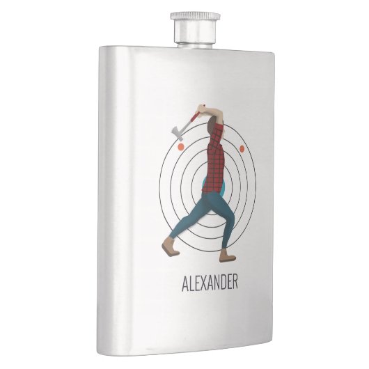 Ax Throwing Flachmann (Rechts)