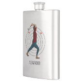 Ax Throwing Flachmann (Links)