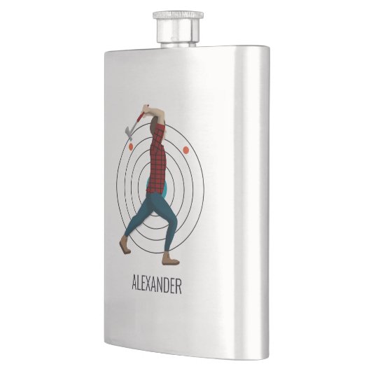 Ax Throwing Flachmann (Links)