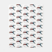 Ax Throwing Fleecedecke (Vorderseite)