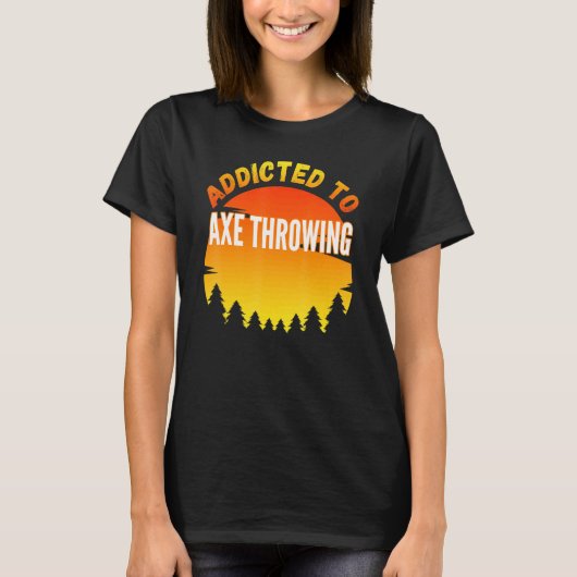 Ax-Throwing für AX-Throwing T-Shirt (Vorderseite)