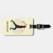 Ax Throwing Gepäckanhänger (Vorderseite horizontal)