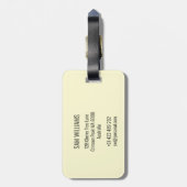 Ax Throwing Gepäckanhänger (Rückseite vertikal)