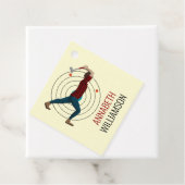 Ax Throwing Geschenkanhänger (Beispiel)