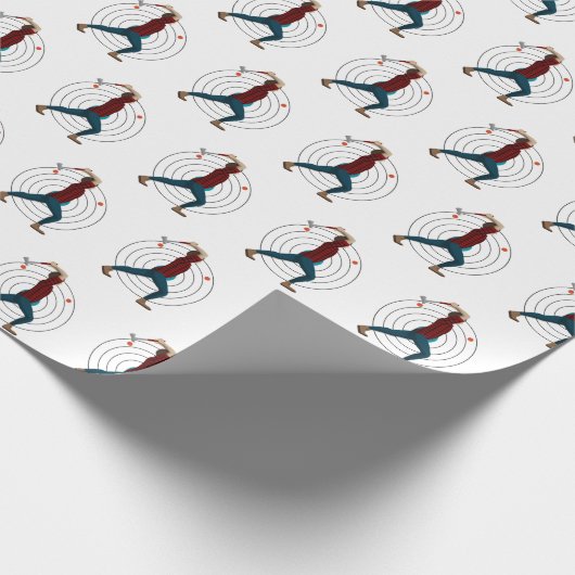 Ax Throwing Geschenkpapier (Ecke)