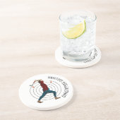 Ax Throwing Getränkeuntersetzer (Seite)