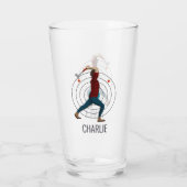 Ax Throwing Glas (Rückseite)