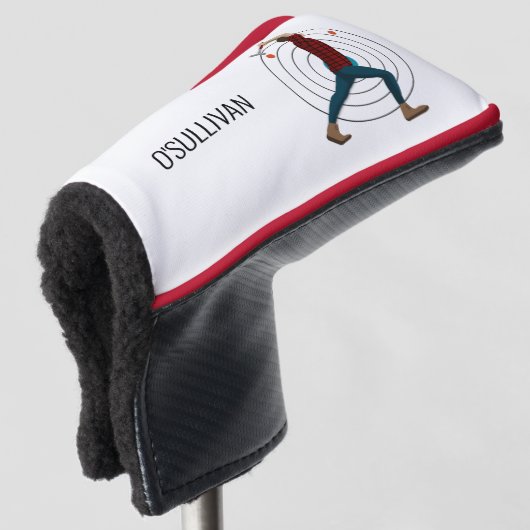Ax Throwing Golf Headcover (3/4 Vorderseite)