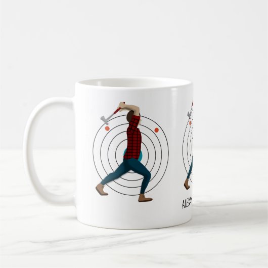 Ax Throwing Kaffeetasse (Links)