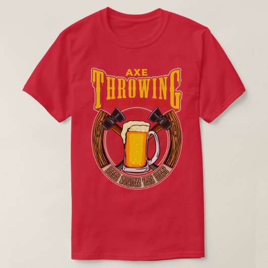 Ax Throwing löst die Hälfte meiner Probleme Funny T-Shirt (Design vorne)