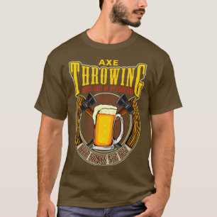 Ax Throwing löst die Hälfte meiner Probleme Funny T-Shirt
