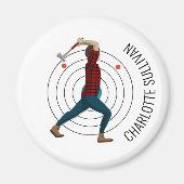 Ax Throwing Magnet (Vorne)